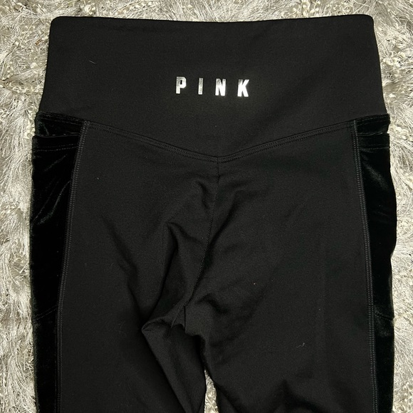 PINK Victoria’s Secret Cozy Black Leggings - Picture 4 of 4